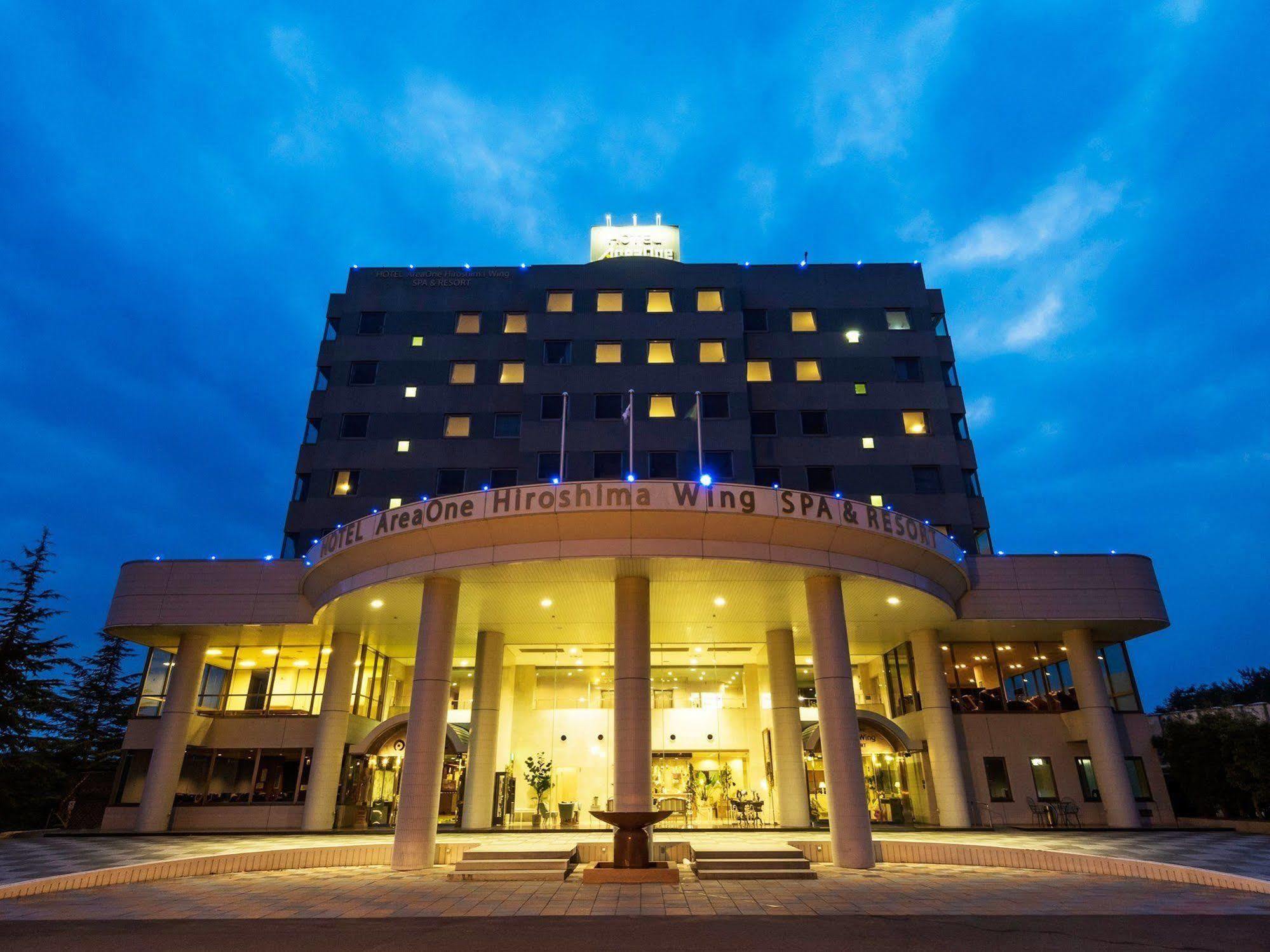 Hotel Areaone Hiroshima Wing Higashihiroshima Exterior photo